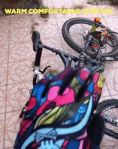 landed giphygifmaker giphyattribution cycling mtb GIF