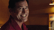 Tv Show Smile GIF by Ash vs Evil Dead
