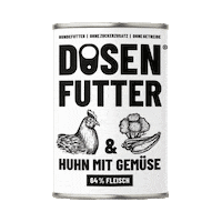 Schnauze-und-company huhn hundefutter nassfutter dosenfutter Sticker