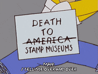 Episode 2 America GIF by The Simpsons