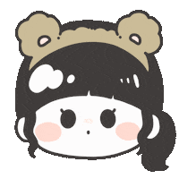 Happy おんなのこ Sticker