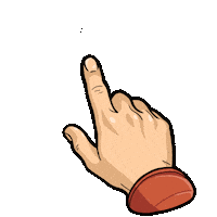 Finger Click Sticker by Chope & Compagnie