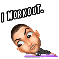 Manthonyajr I Workout Sticker by Genies