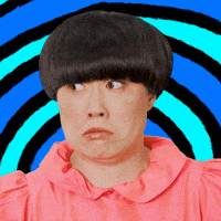 Suspicious Side Eye GIF by Atsuko Okatsuka