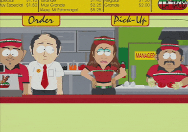 angry fast food GIF by South Park 