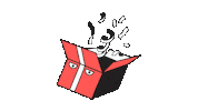 Surprise Box Sticker by Social Soup