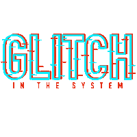 Glitch Simulation Sticker