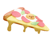 3D Pizza Sticker