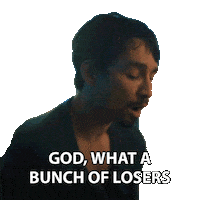 Umbrella Academy Klaus Sticker by NETFLIX