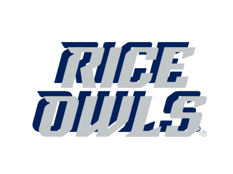 Rice University Sticker by Rice Owls