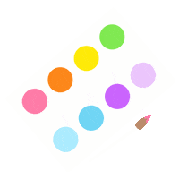 Colors Painting Sticker