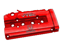 Honda Engine Sticker