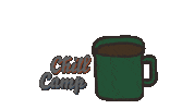 37CAMP coffee chill camping camp Sticker