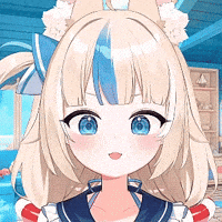 Wink Vtuber GIF