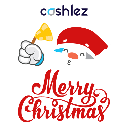 Happy Christmas Sticker by Cashlez