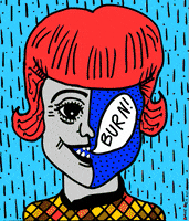 set on fire burn GIF by Dave Bell