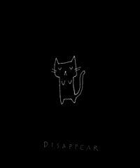 cat drawing GIF by hoppip