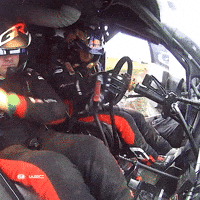 Leaving Get Out GIF by FIA World Rally Championship
