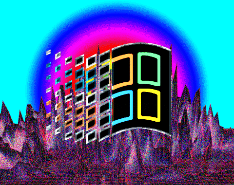 glitch colors GIF by devindixon4597
