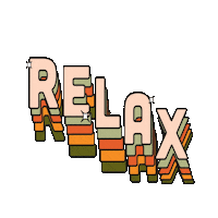 Chill Out Relax Sticker