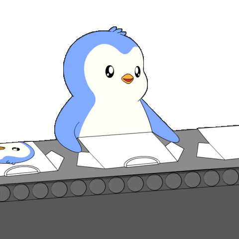 Fashion Face Sticker by Pudgy Penguins