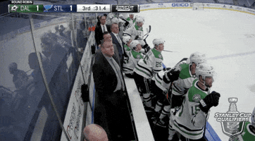 Celebrate Ice Hockey GIF by NHL