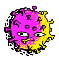 Corona Virus Sticker by Kochstrasse™