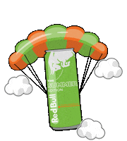 Parachute Elderflower Sticker by Red Bull
