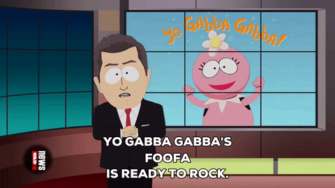 yo gabba show GIF by South Park 