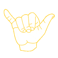 Shaka Sticker by EverWhere