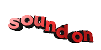 text wordart sound on Sticker