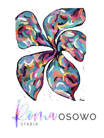 Art Flower Sticker