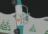 car snow GIF by South Park 