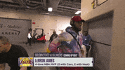 lebron james fashion GIF by NBA