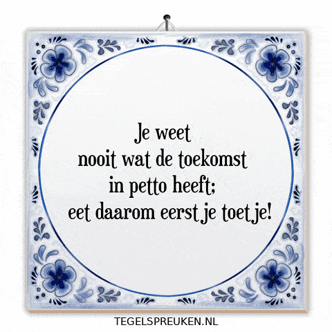 Wijsheid Geluk GIF by Tegelspreuken.nl
