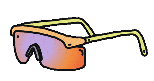 Sainte Therese Sunglasses Sticker by Festival Santa Teresa