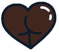 Heart Love Sticker by Cheeky Charity