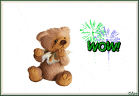 Teddy Bear Wow GIF