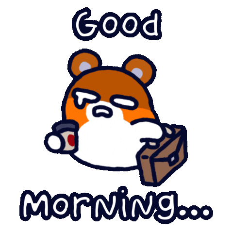 Good Morning Sticker Sticker