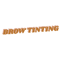 Brow Tinting Sticker by The Brow Project