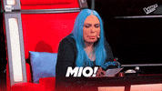 Television Wow GIF by The Voice of Italy