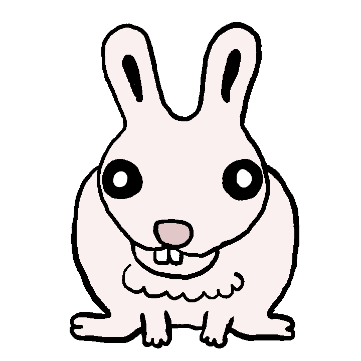 buruburuburub4 giphyupload rabbit うさぎ 兎 Sticker