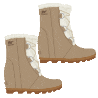 Joan Of Arctic Wedge Shearling Sticker by sorelfootwear
