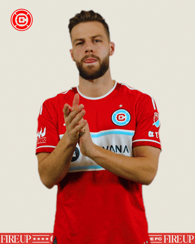 Chicago Fire Clap GIF by Chicago Fire Football Club