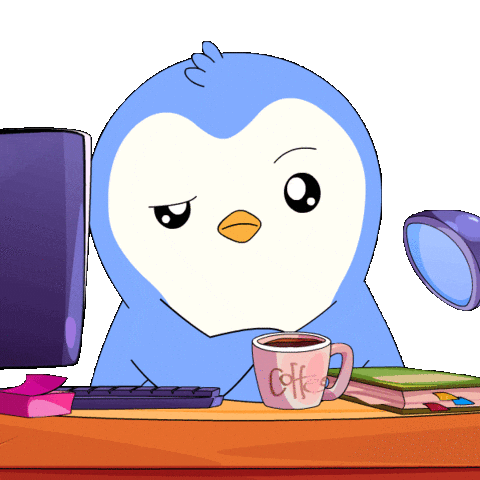 Angry Coffee Sticker by Pudgy Penguins