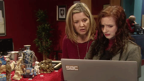 shocked computer GIF by Ros na Rún