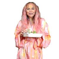 Chrissy Teigen Dancing Sticker by Cravings by Chrissy Teigen