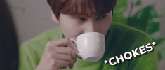choking k-pop GIF