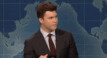 understanding colin jost GIF by Saturday Night Live