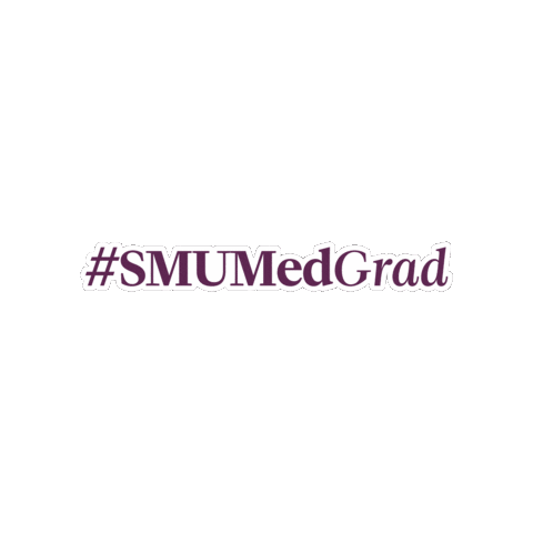 Smu Md Sticker by GUS Med and Vet Schools